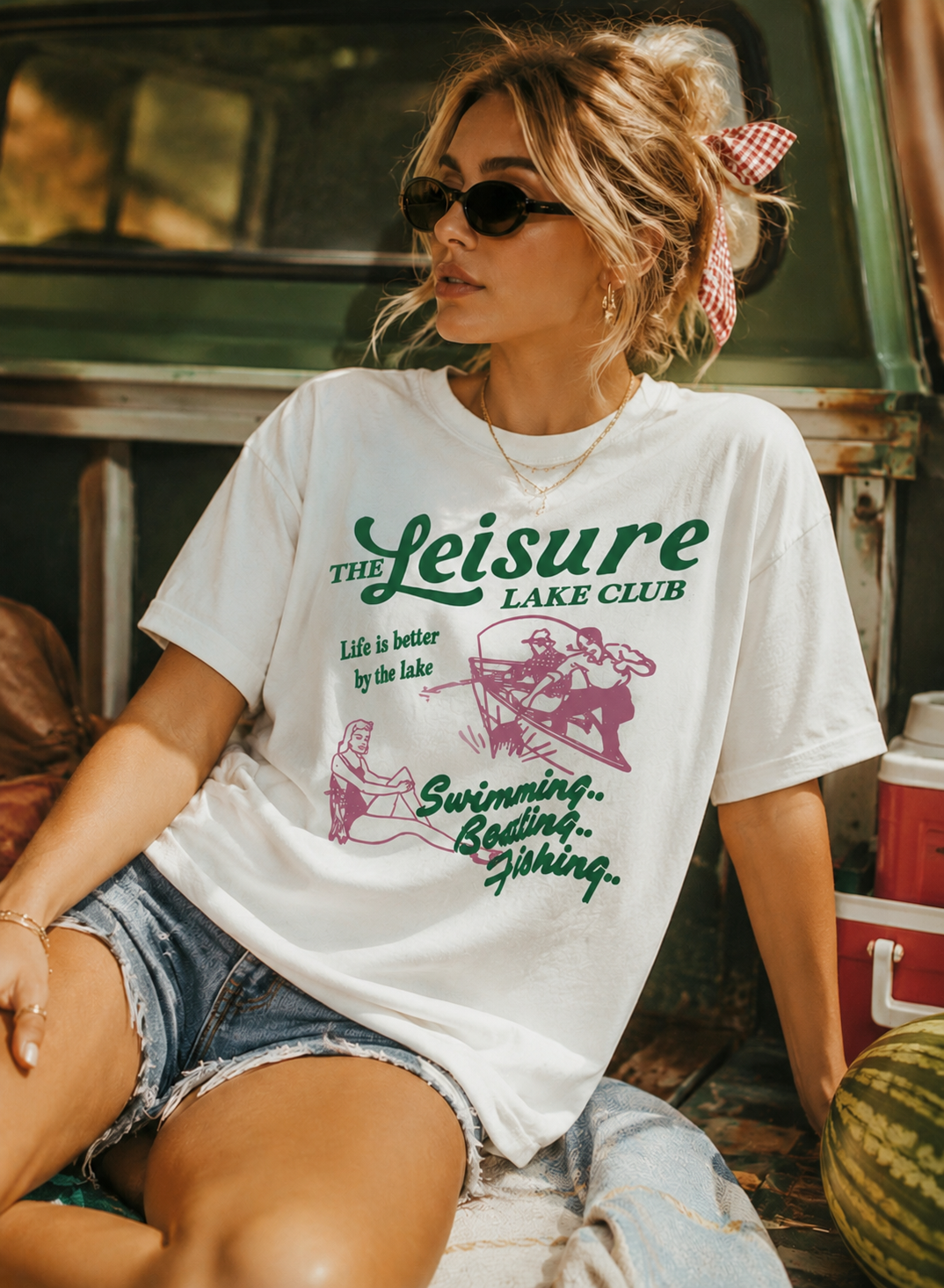 The Leisure Lake Club Graphic Tee