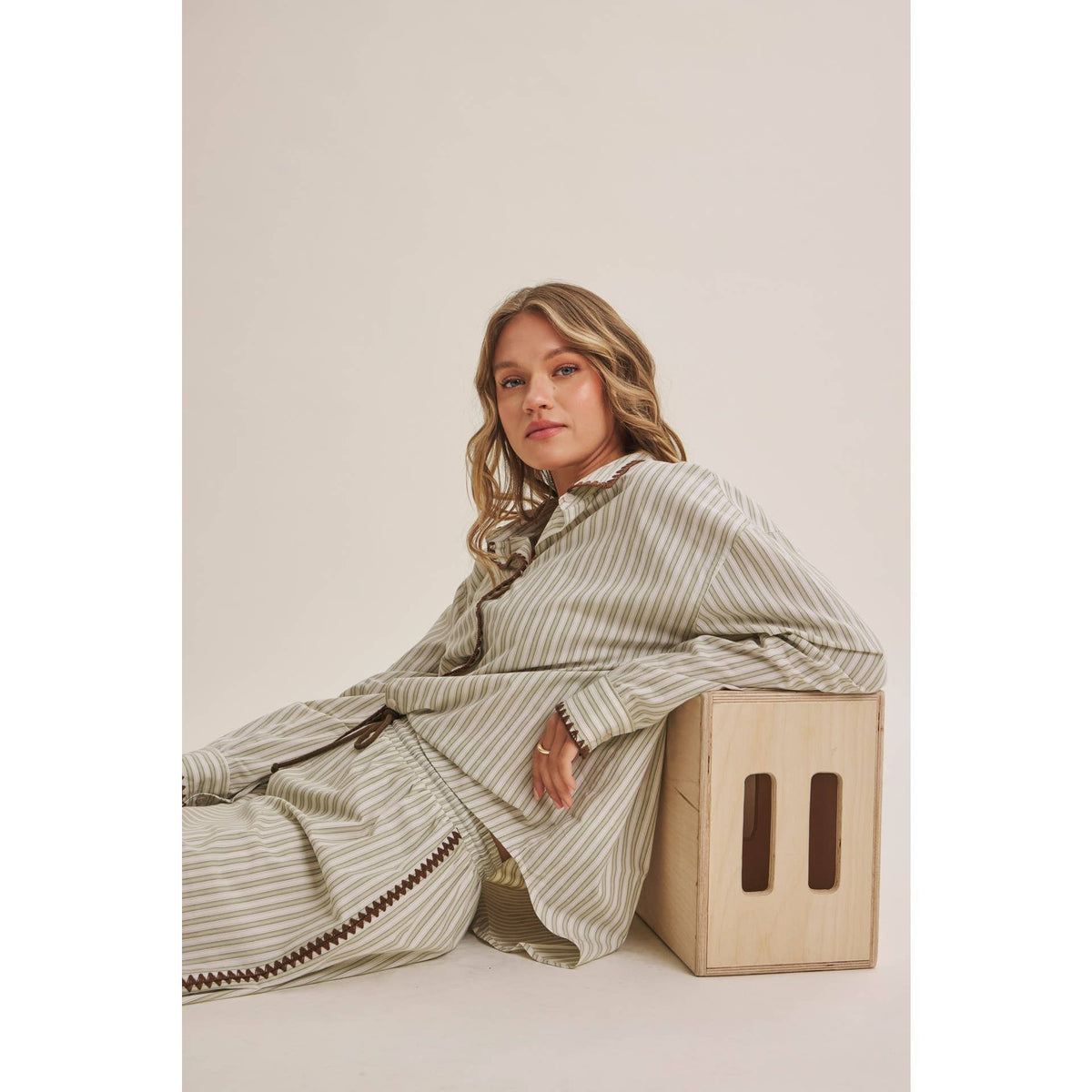 Mediterranean Artisan Stripe Pants