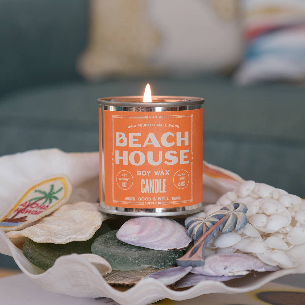 Beach House Soy Candle