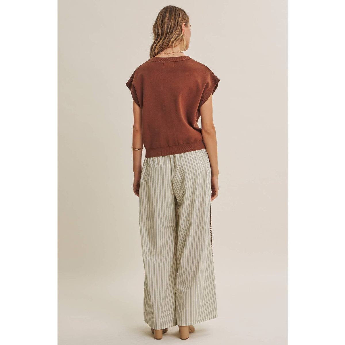 Mediterranean Artisan Stripe Pants