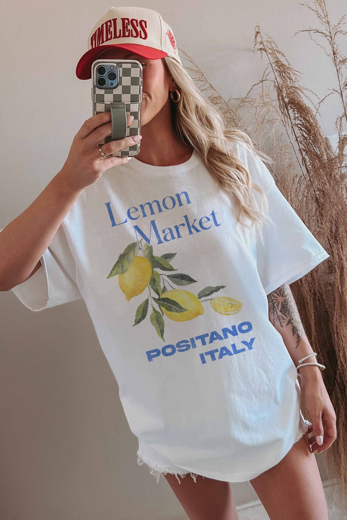 Lemon Market Oversized Graphic Tee