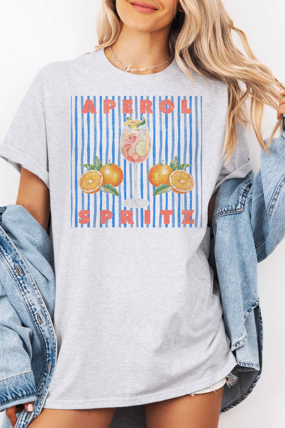 Aperol Spritz Oversized Graphic Tee