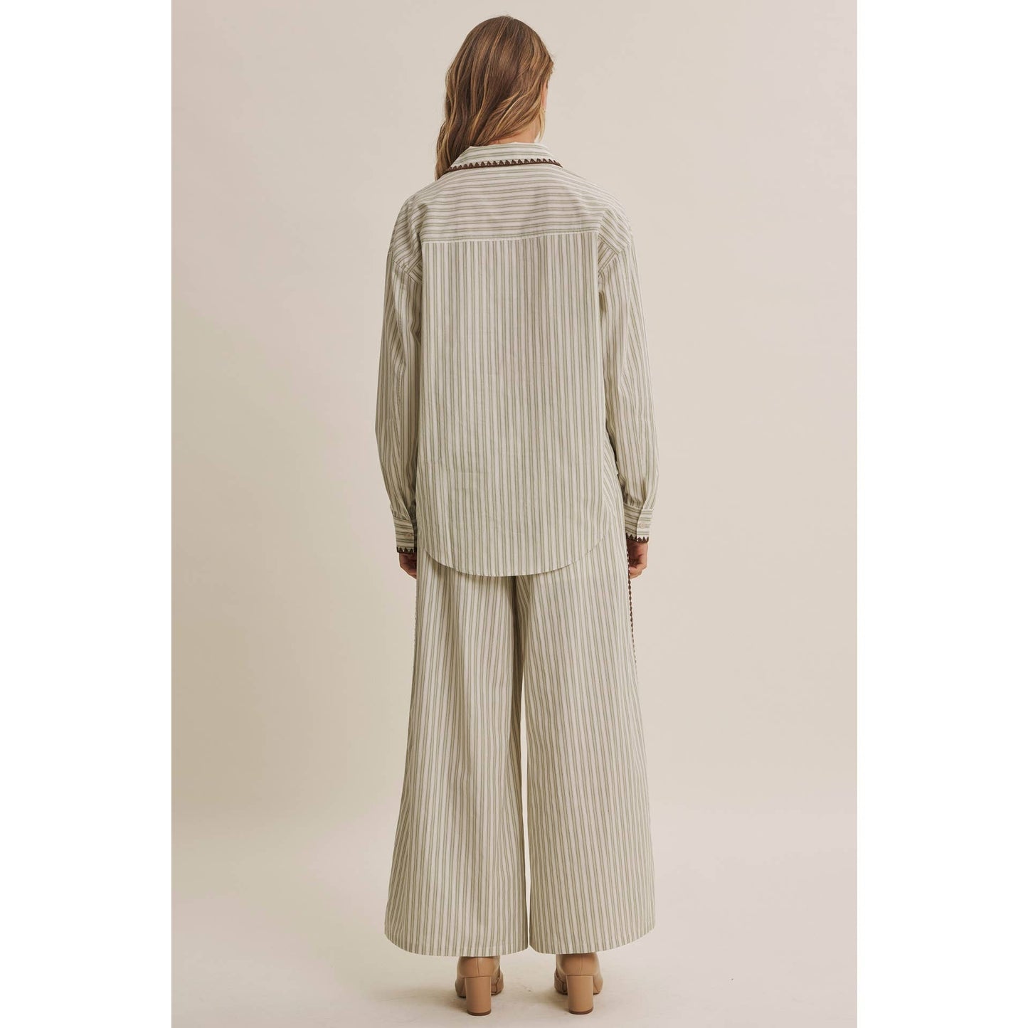 Mediterranean Artisan Stripe Shirt