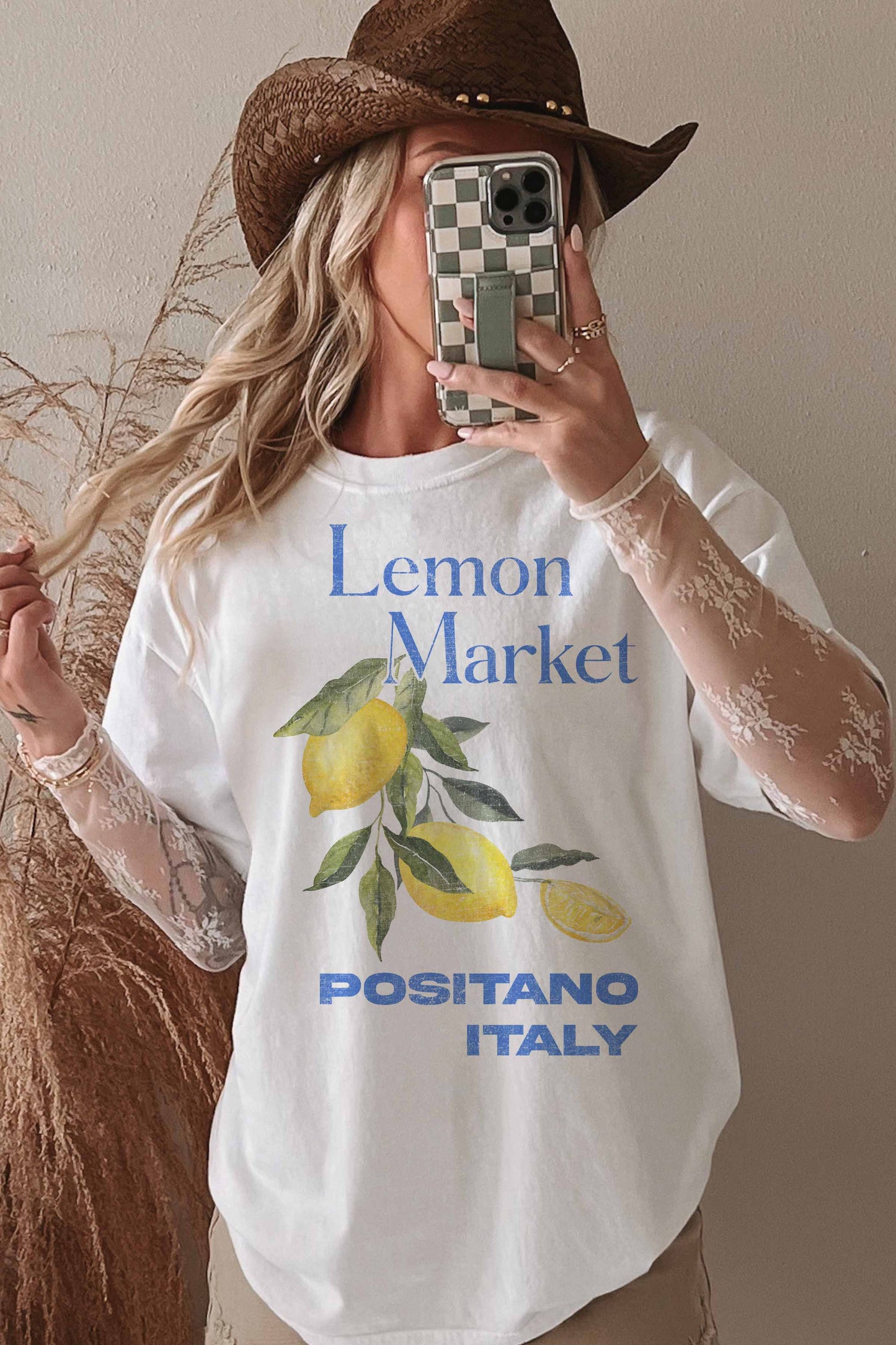 Lemon Market Oversized Graphic Tee