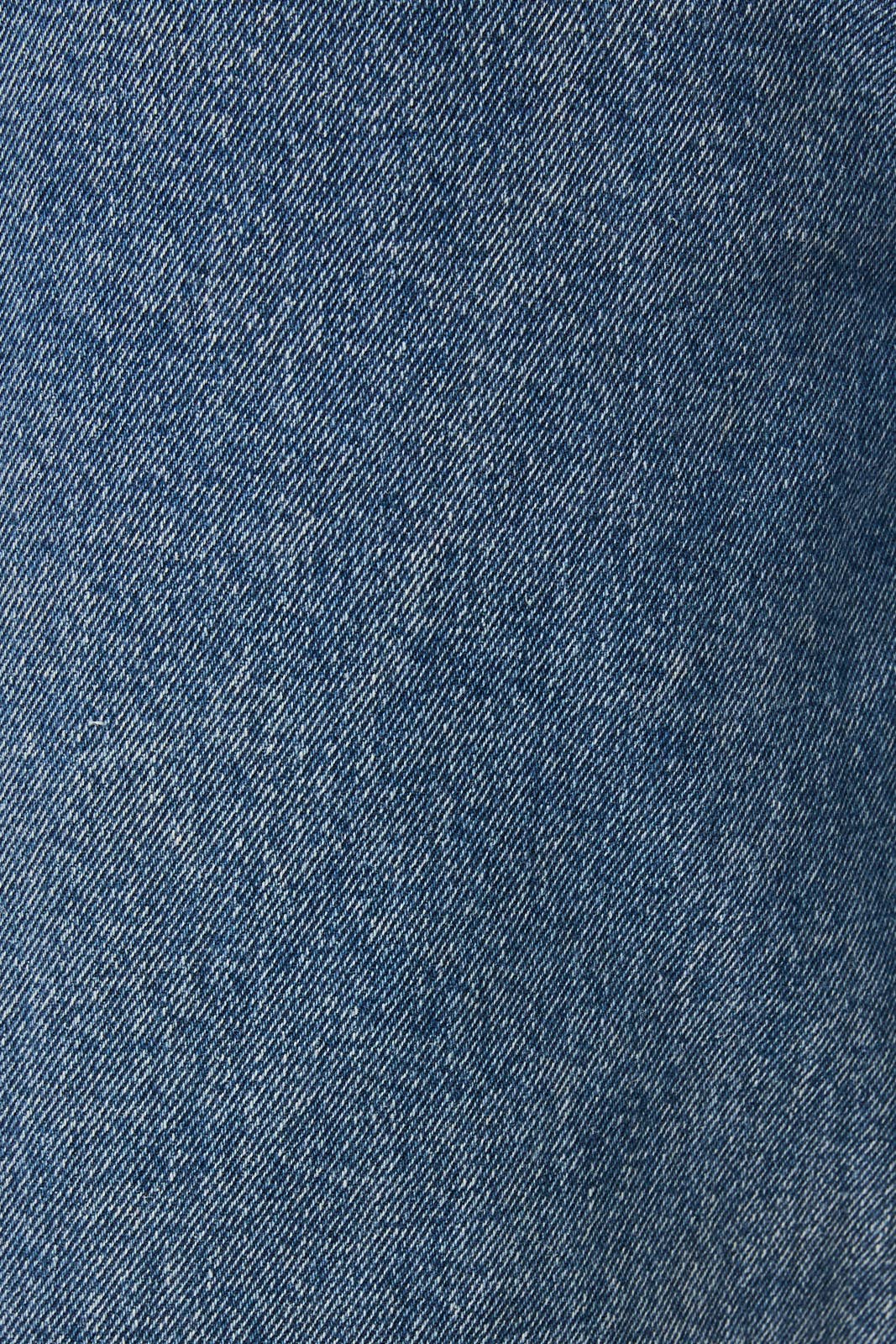 Washed Denim Bermuda Shorts