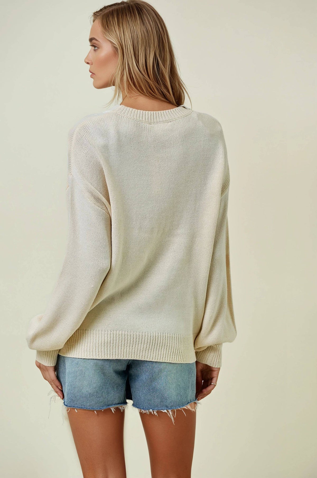 Le Weekend Embroidered Sweater