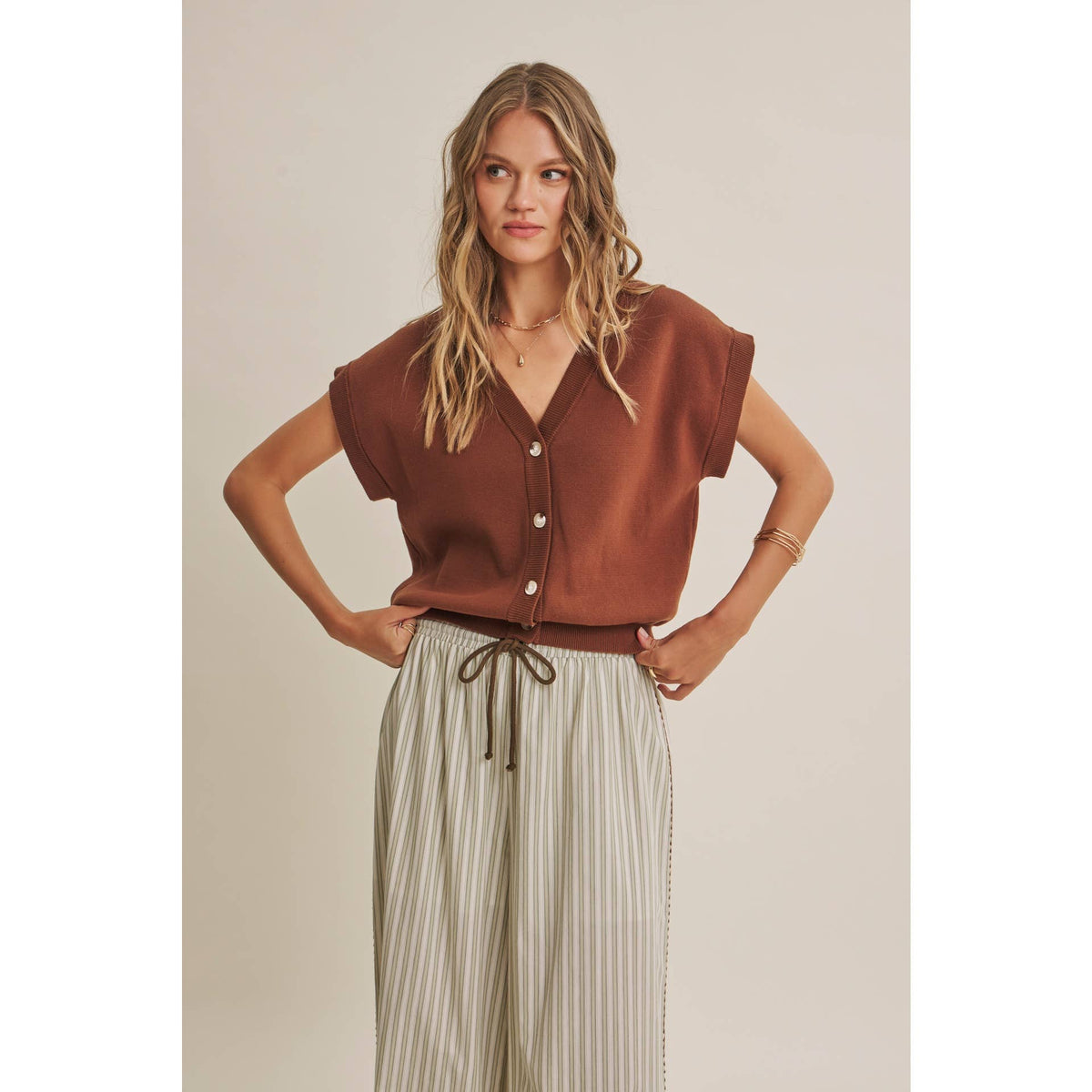 Mediterranean Artisan Stripe Pants