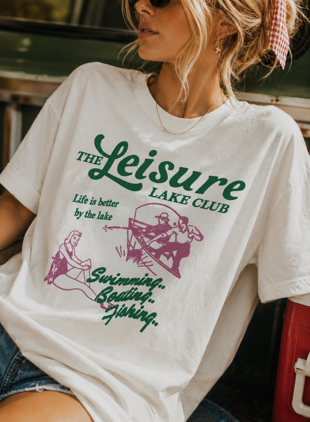 The Leisure Lake Club Graphic Tee
