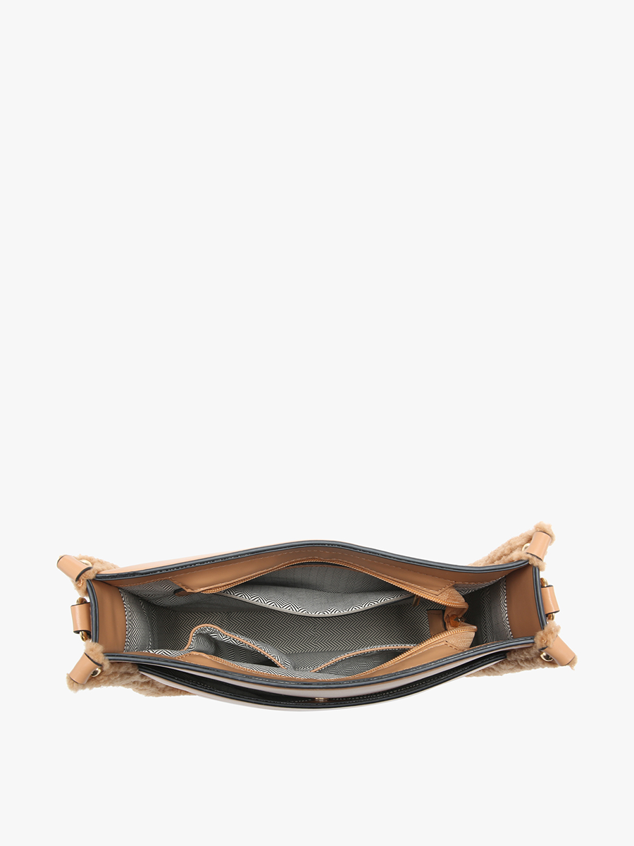 Chloe Teddy Trim Crossbody