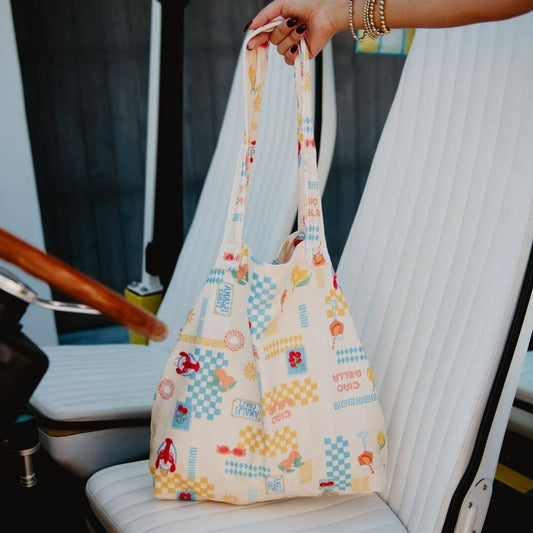 Italian Summer Slouchy Tote