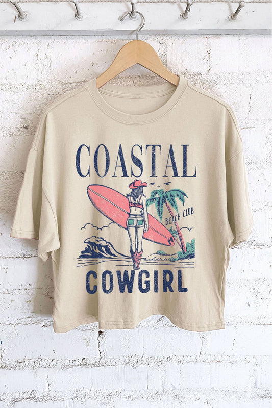 Coastal Cowgirl Beach Club Graphic Tee