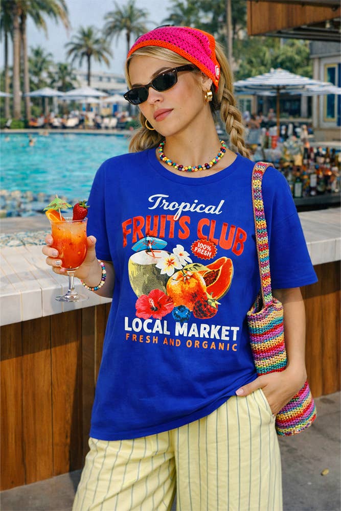 Tropical Fruits Club Graphic Tee