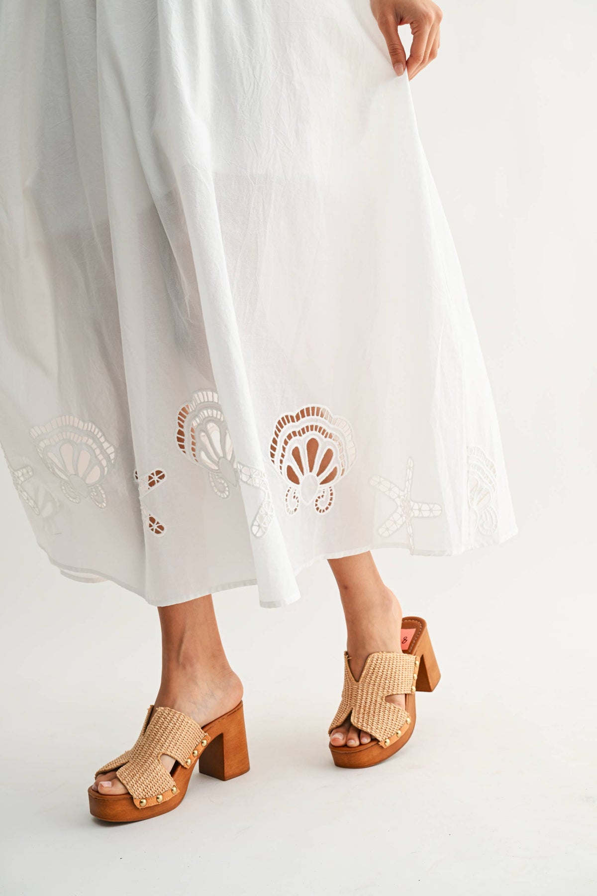 Embroidered Floral Maxi Dress