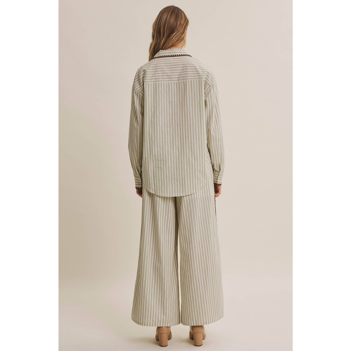 Mediterranean Artisan Stripe Shirt