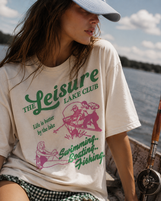 The Leisure Lake Club Graphic Tee